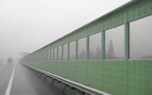 Highway Guardrail Barrier and Sound Barrier