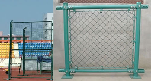 Control Barrier Mesh Fence