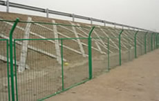 PVC coating Wire Mesh Fence