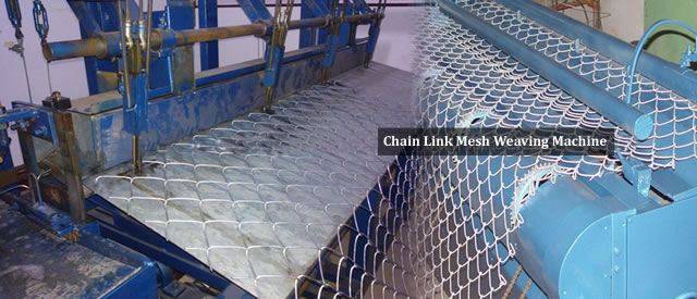 Chain Link Mesh Weaving Machine