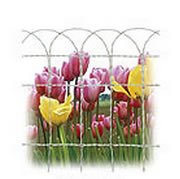 flower garden fence