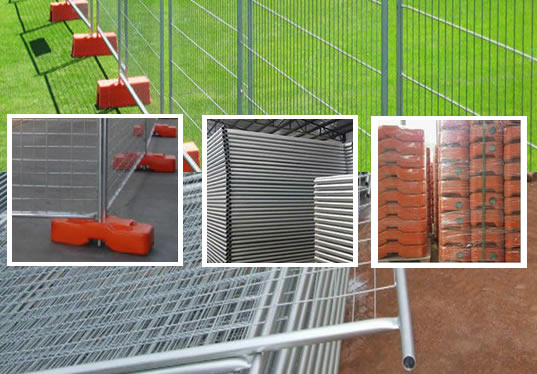 Portable fence panels 